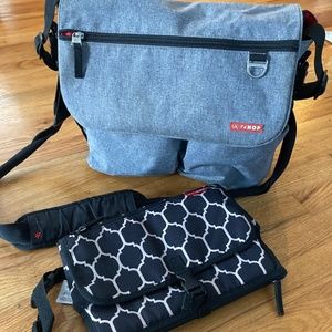 Diaper Bag & Portable Changing Pad